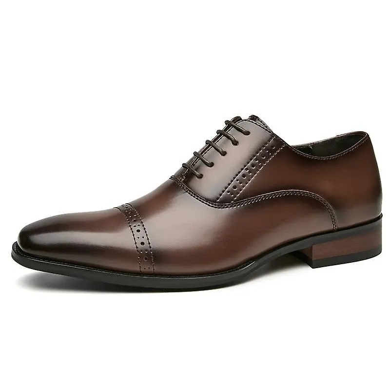 Zapatos formales de tres trajes conjuntos para hombres
