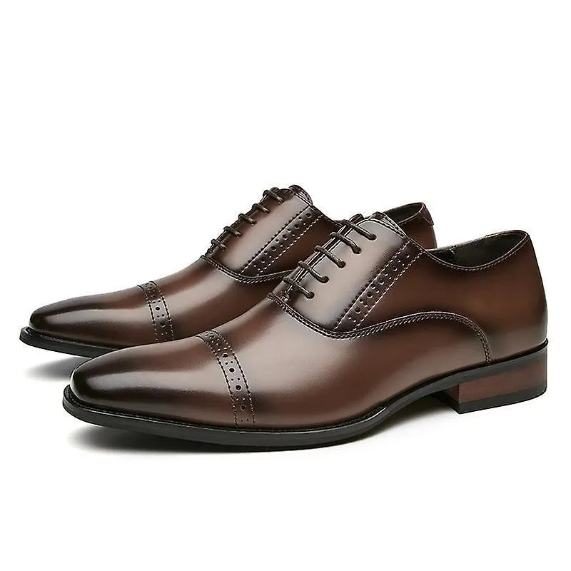Zapatos formales de tres trajes conjuntos para hombres