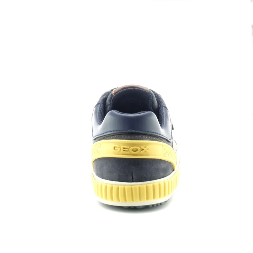 ZAPATOS GEOX ALONISSO BAJA GRISAMARILLO