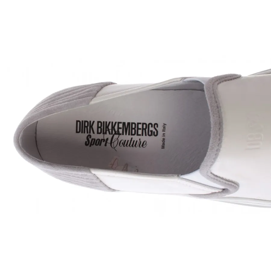 Zapatos Hombres Sneaker Slip On DIRK BIKKEMBERGS Sport Couture Box 196 Cuero New