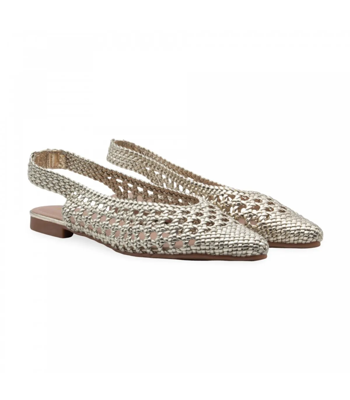 ZAPATOS PLANOS CALADOS MUJER DOSPIES 241104