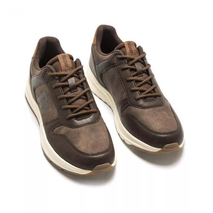 Zapatos sport Mustang tady marrones