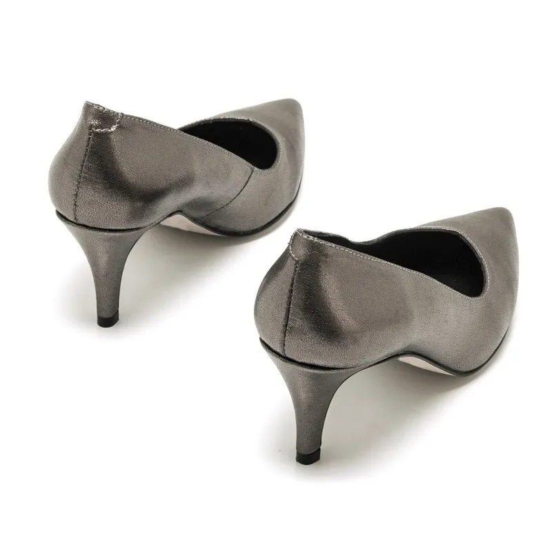 Zapatos Vestir de Mujer MTNG CHANTAL Gris 57570