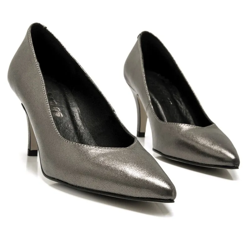 Zapatos Vestir de Mujer MTNG CHANTAL Gris 57570