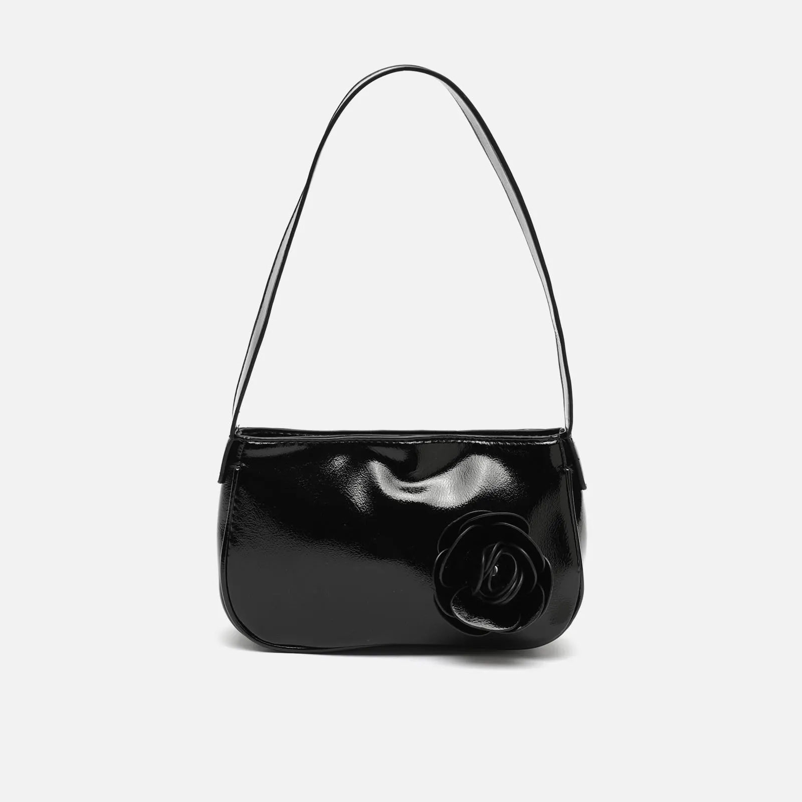 Zolu bolso de hombro de fiesta pequeo con detalle flor