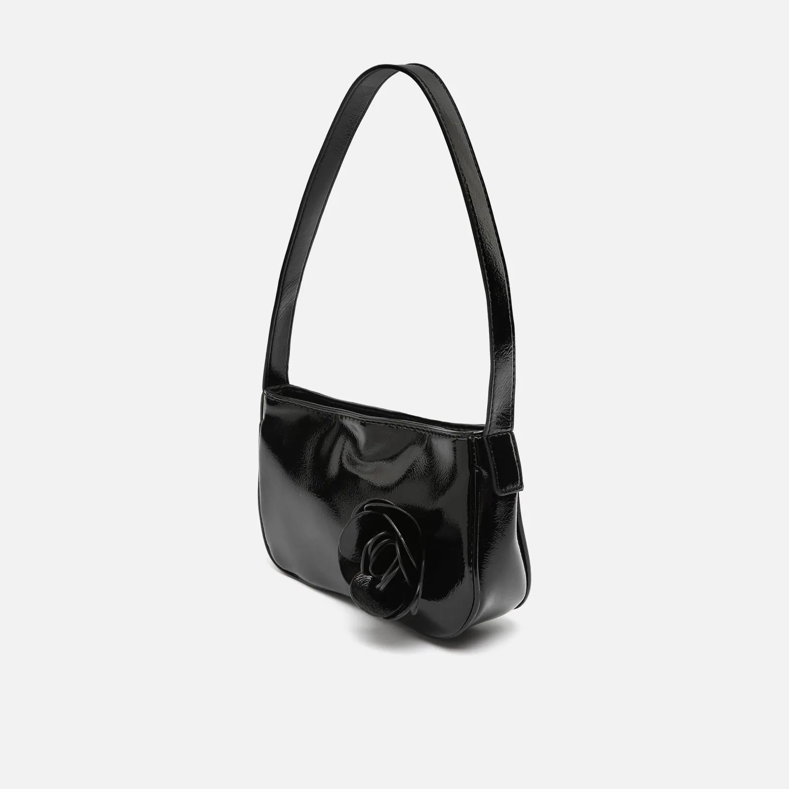 Zolu bolso de hombro de fiesta pequeo con detalle flor